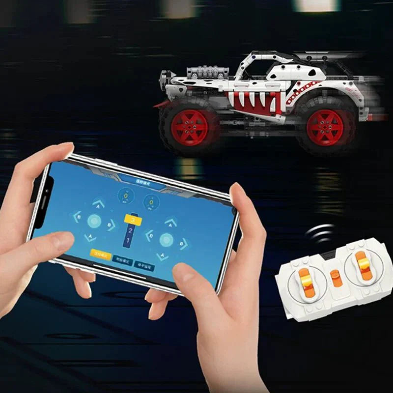 MOYU MY88006 - Dalmatian Monster Truck - vue 4 | Power Blockz
