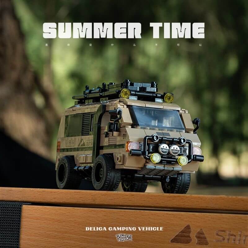 Power Build PB8823 - Compact 4x4 Camper Van - vue 5 | Power Blockz