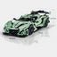 Lisong LS66001 - Static Version - Green Track-Only Hypercar - vue 5 | Power Blockz