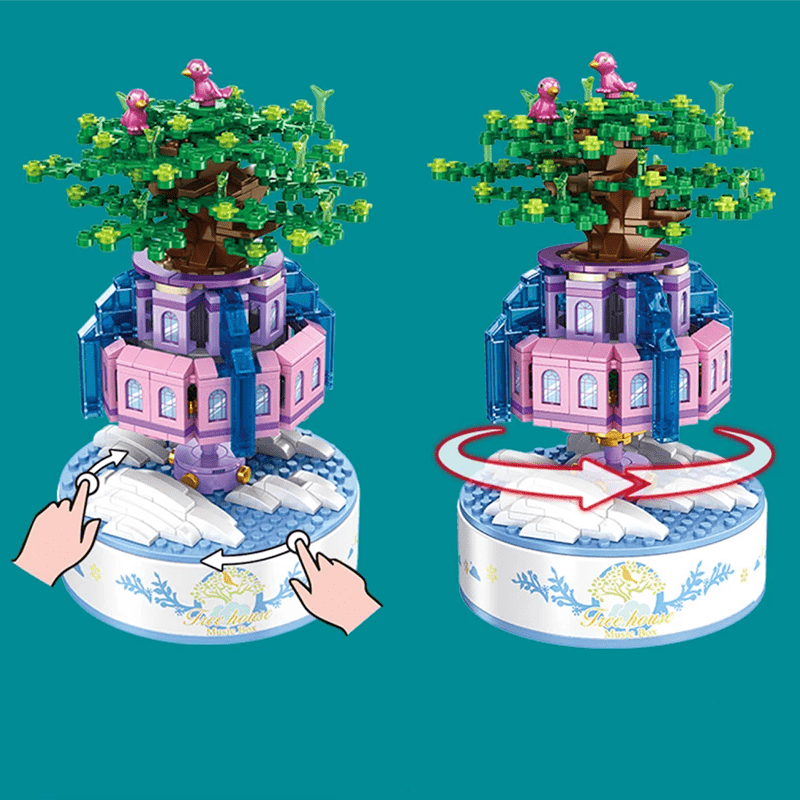 Panlos 656008 - City in the Sky Music Box - vue 2 | Power Blockz