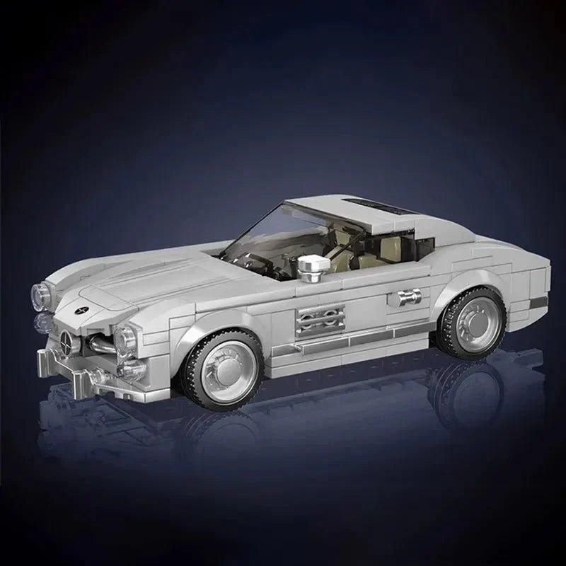 Mould King 27037 - Mini Classic Gullwing - vue 4 | Power Blockz