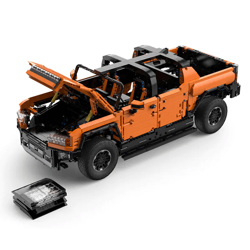 Rastar 93600 - Static Version - EV H2 Pickup RC - vue 4 | Power Blockz
