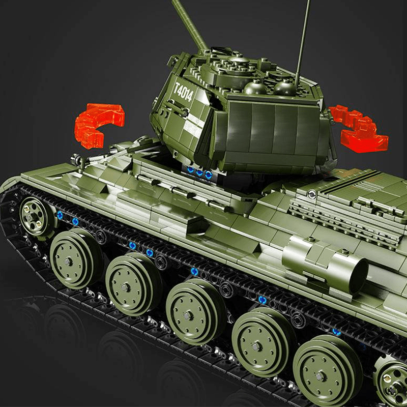 TGL T4014 - Remote Controlled T34 Tank - vue 10 | Power Blockz