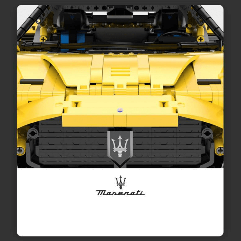 Rastar 93500 - Static Version - Maserati MC20 - vue 7 | Power Blockz