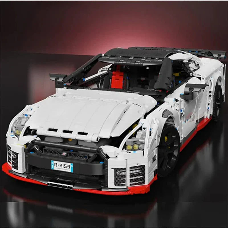 Sy Blocks 8882 - Static Version - R35 Godzilla Twin-Turbo JDM - vue 3 | Power Blockz