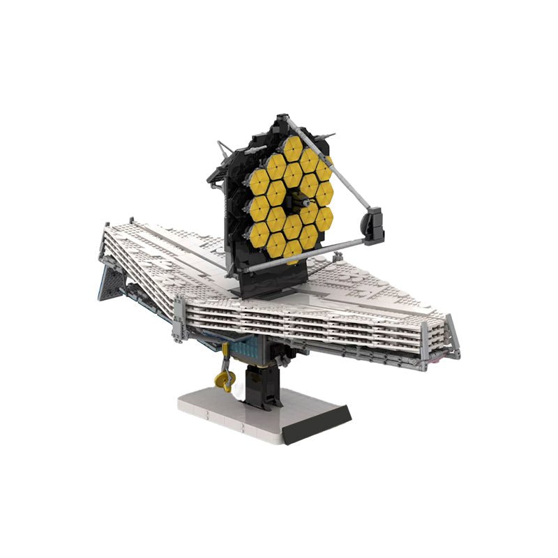 Gobricks MOC-77613 - Collectors Edition JWST James Webb Space Telescope - vue 9 | Power Blockz