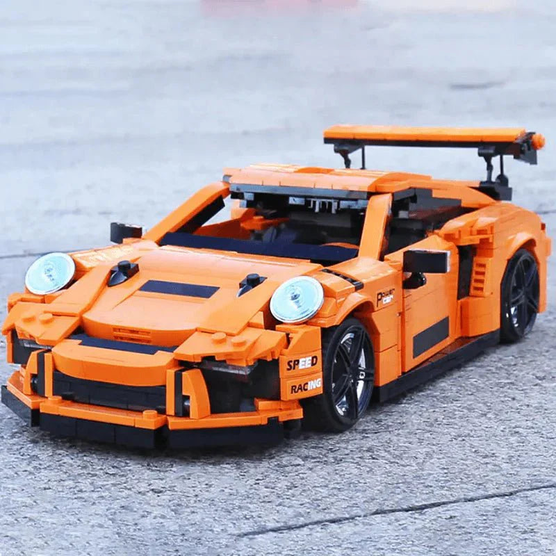 Mould King 13129 - 911 GT3RS Racer - vue 2 | Power Blockz