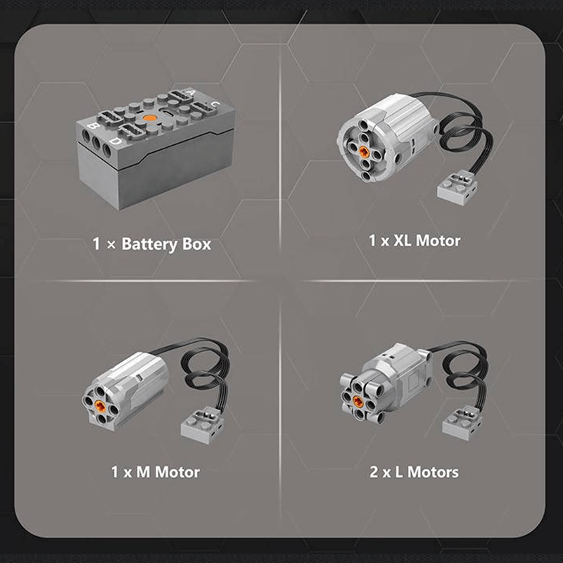 Reobrix 22020 - Telescopic Arm Forklift - vue 7 | Power Blockz