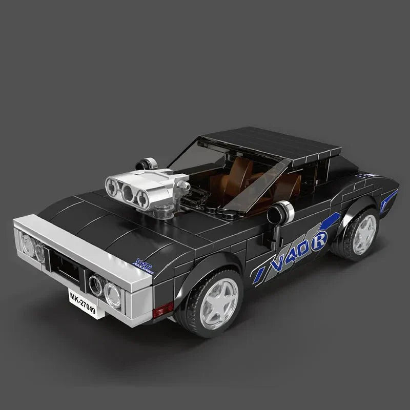 Mould King 27049 - Mini V8 Muscle Coupe - vue 2 | Power Blockz
