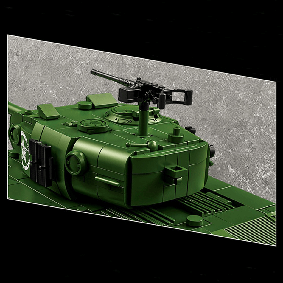 12GO 97011 - M26 Pershing Heavy Tank - vue 10 | Power Blockz