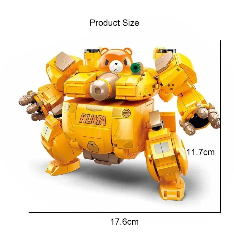 Heavy Artillery Mecha Robot Warrior Bricks Toy | 489pcs - Heavy Artillery Mecha Robot Warrior Bricks Toy - vue 3 | Power Blockz