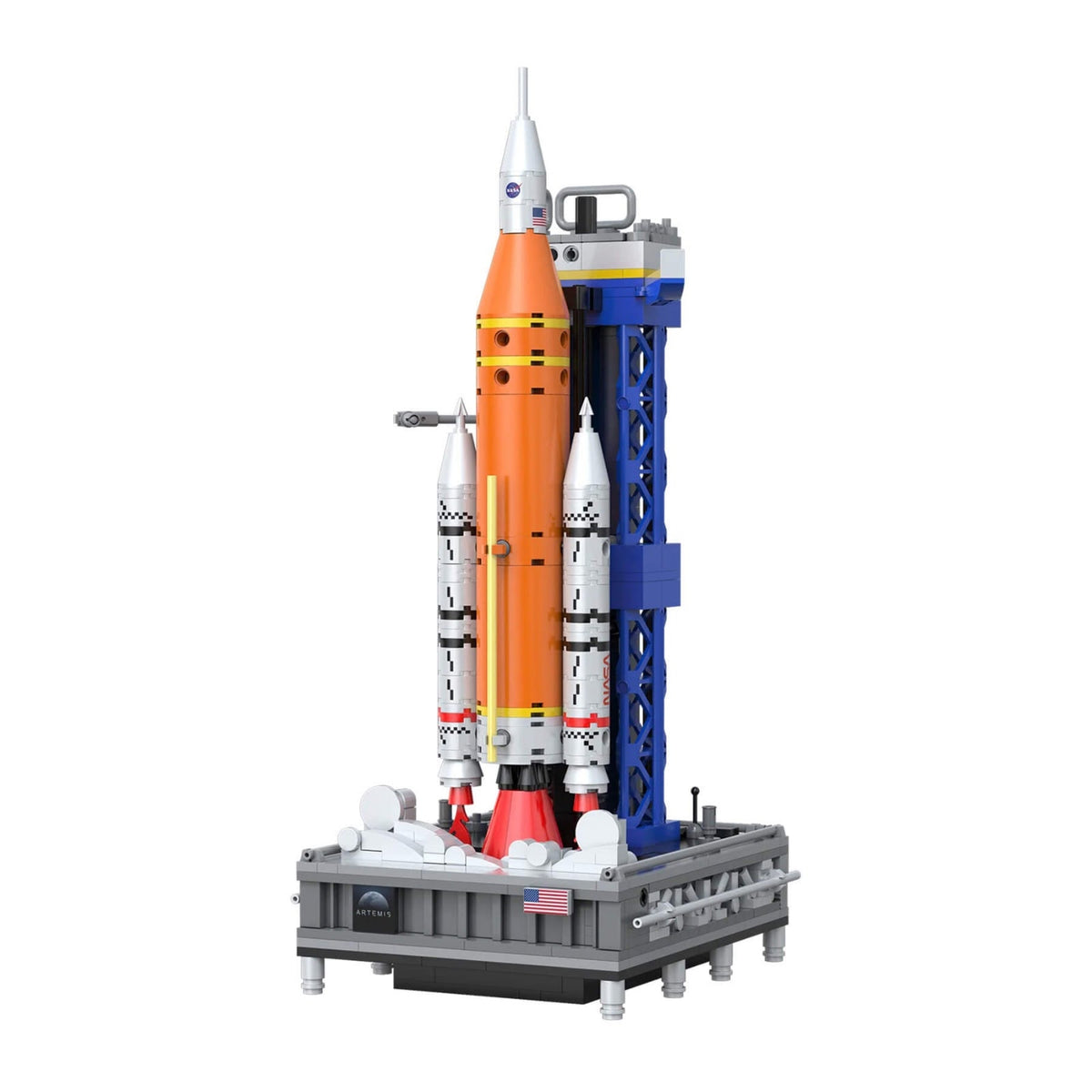 C56049W - SLS Artemis Space Rocket - vue 3 | Power Blockz