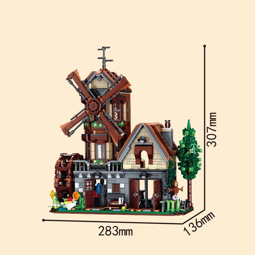 Gaomisi T2155 - Farm House Modular Buildings - vue 5 | Power Blockz