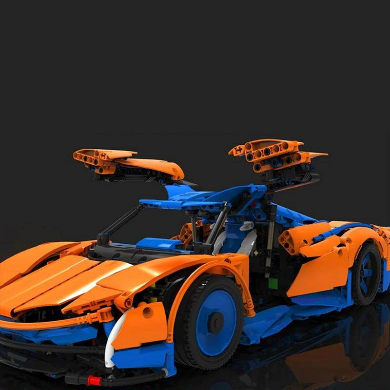 Mould King 13098 - British Sabre Racer Remote Control - vue 5 | Power Blockz