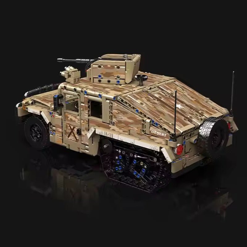 Mould King 20047 - RC Military H2 Technical Truck - vue 5 | Power Blockz
