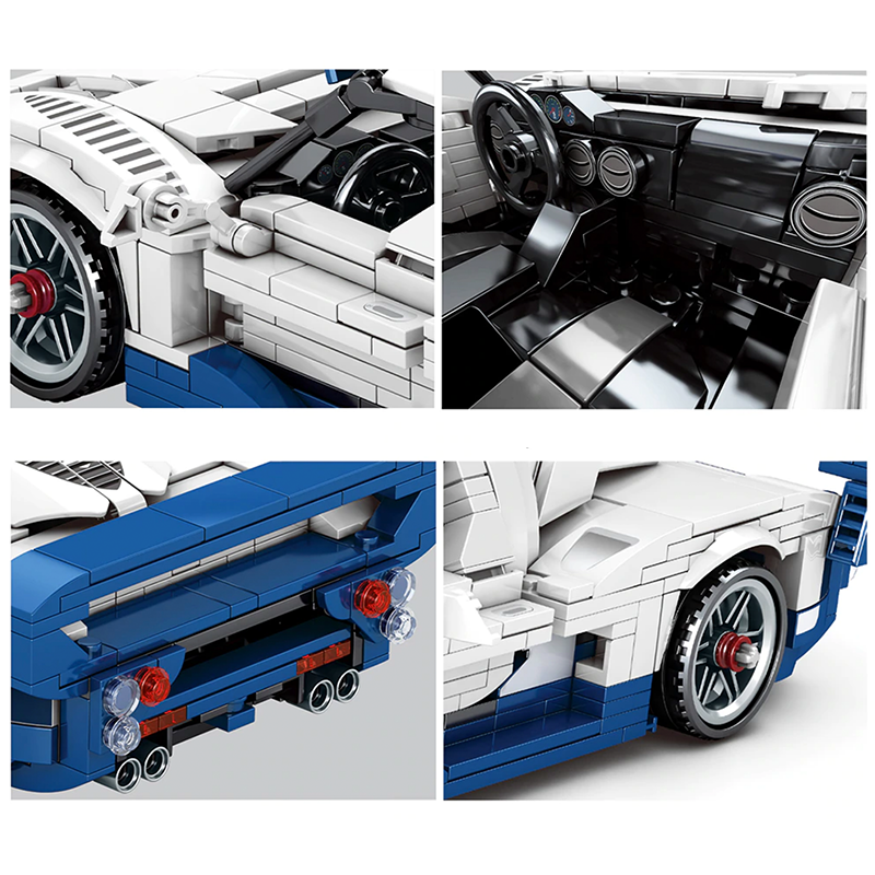 Sembo 8410 - 2004 MC12 Italian Hypercar - vue 8 | Power Blockz
