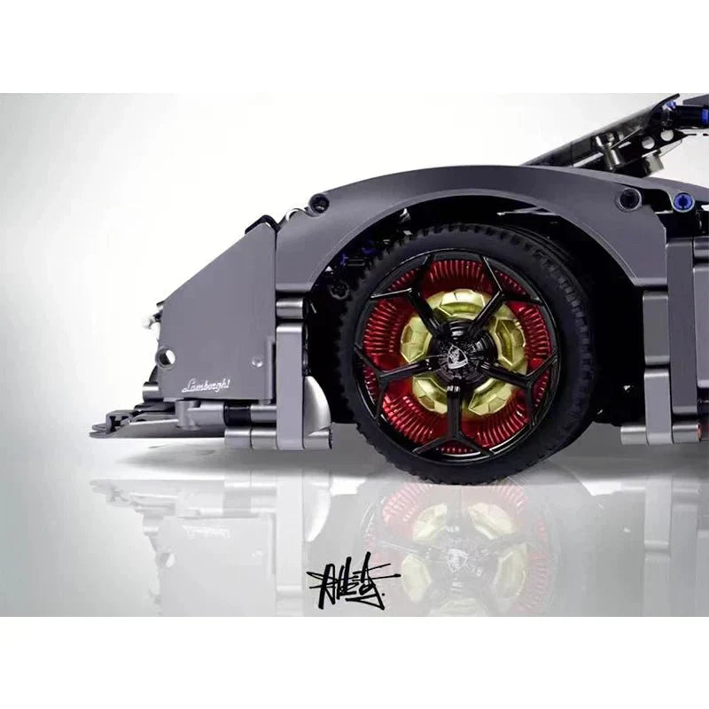 KBOX 10246B - Static Version - Futuristic Electric Hypercar Concept - vue 4 | Power Blockz