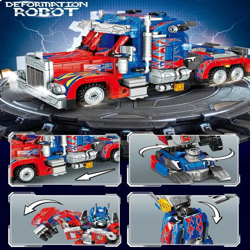 Transformer Optimus Prime Robot - vue 3