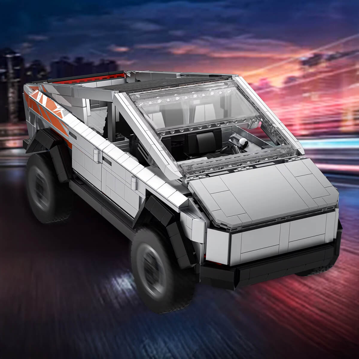 BaKa 33000 - Cyber Truck - vue 3 | Power Blockz