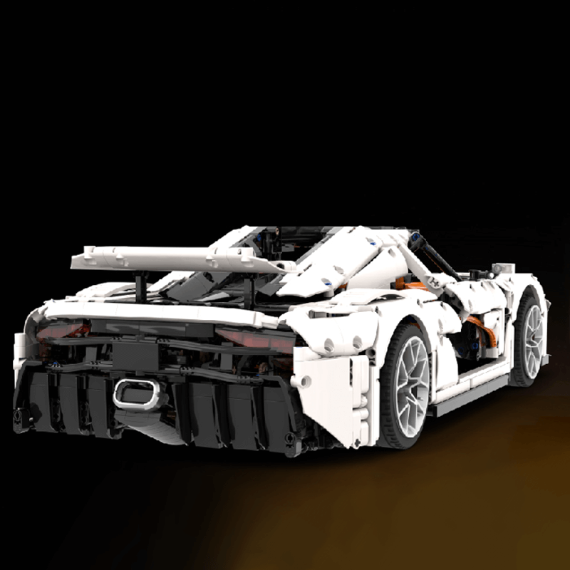 Ragare T010 WHITE - Swedish Hypercar Regera - Ultimate Edition - vue 2 | Power Blockz