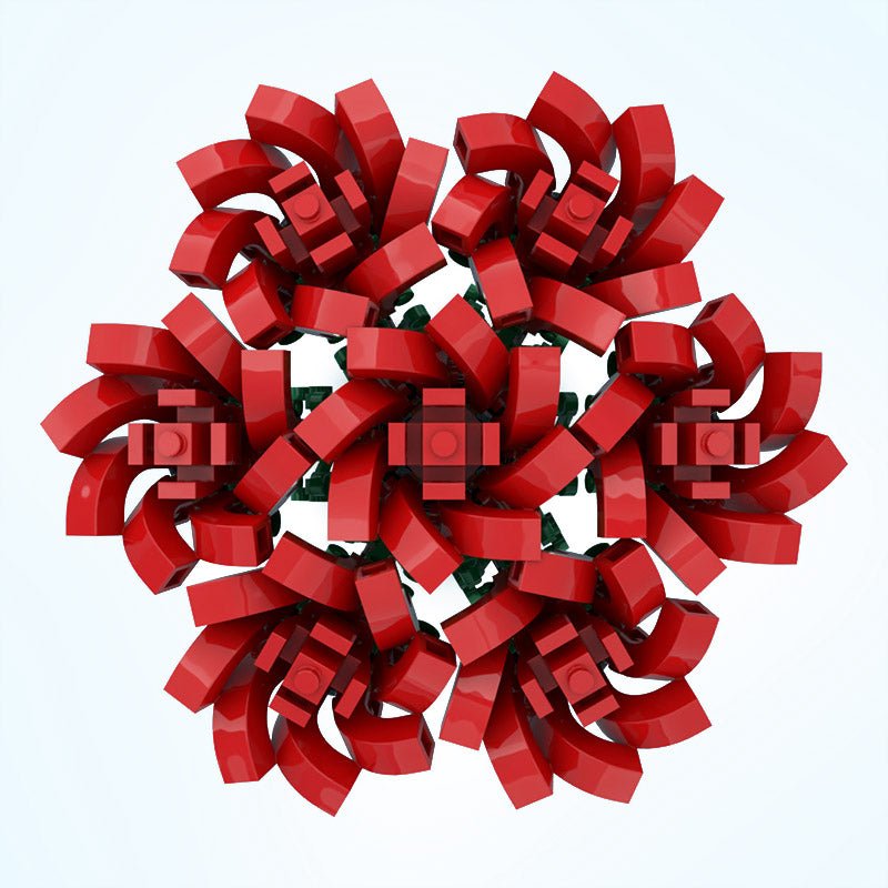 Gobricks MOC-67229 - Flower Bouquet with Vase - vue 3 | Power Blockz