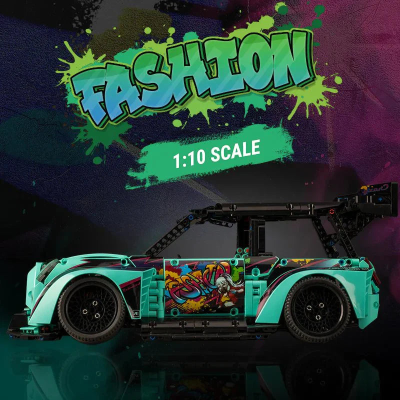KBOX 10505 - Hellaflush Cooper Graffiti Compact - vue 4 | Power Blockz