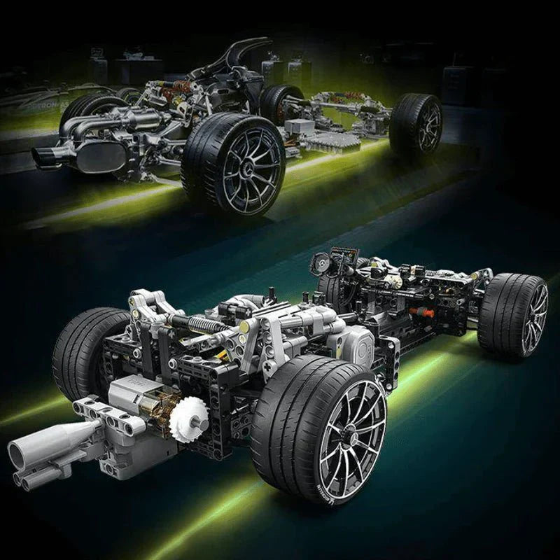 Mercedes AMG One - Building Blocks Set | Power Blockz - Mercedes AMG One - vue 16 | Power Blockz