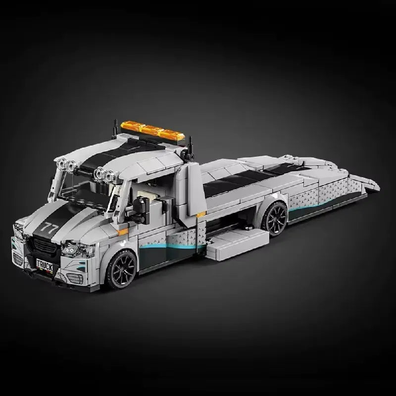 Leyi 31067 - Tow Truck With Trailer - vue 9 | Power Blockz