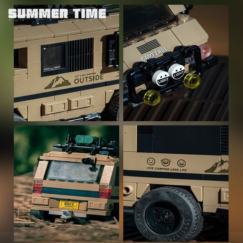 Power Build PB8823 - Compact 4x4 Camper Van - vue 8 | Power Blockz