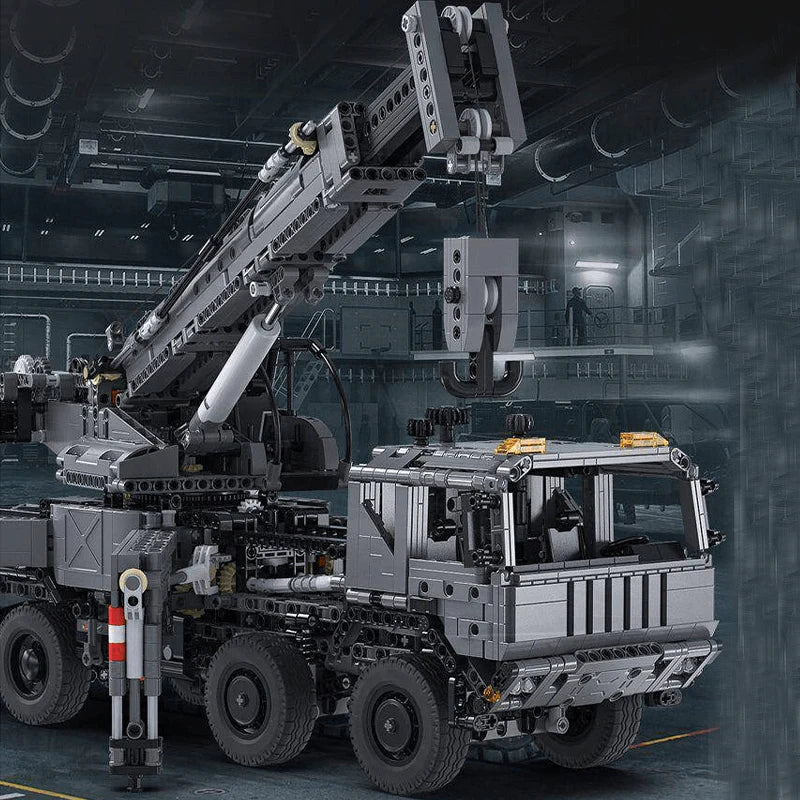 CaDa C6150 - Static Version - Armored Military Crane Truck - vue 3 | Power Blockz