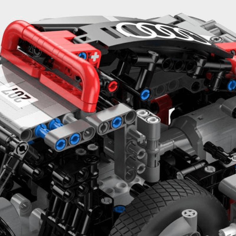 Rastar 92700 - Remote Controlled 4x4 RS Q e-tron - vue 16 | Power Blockz