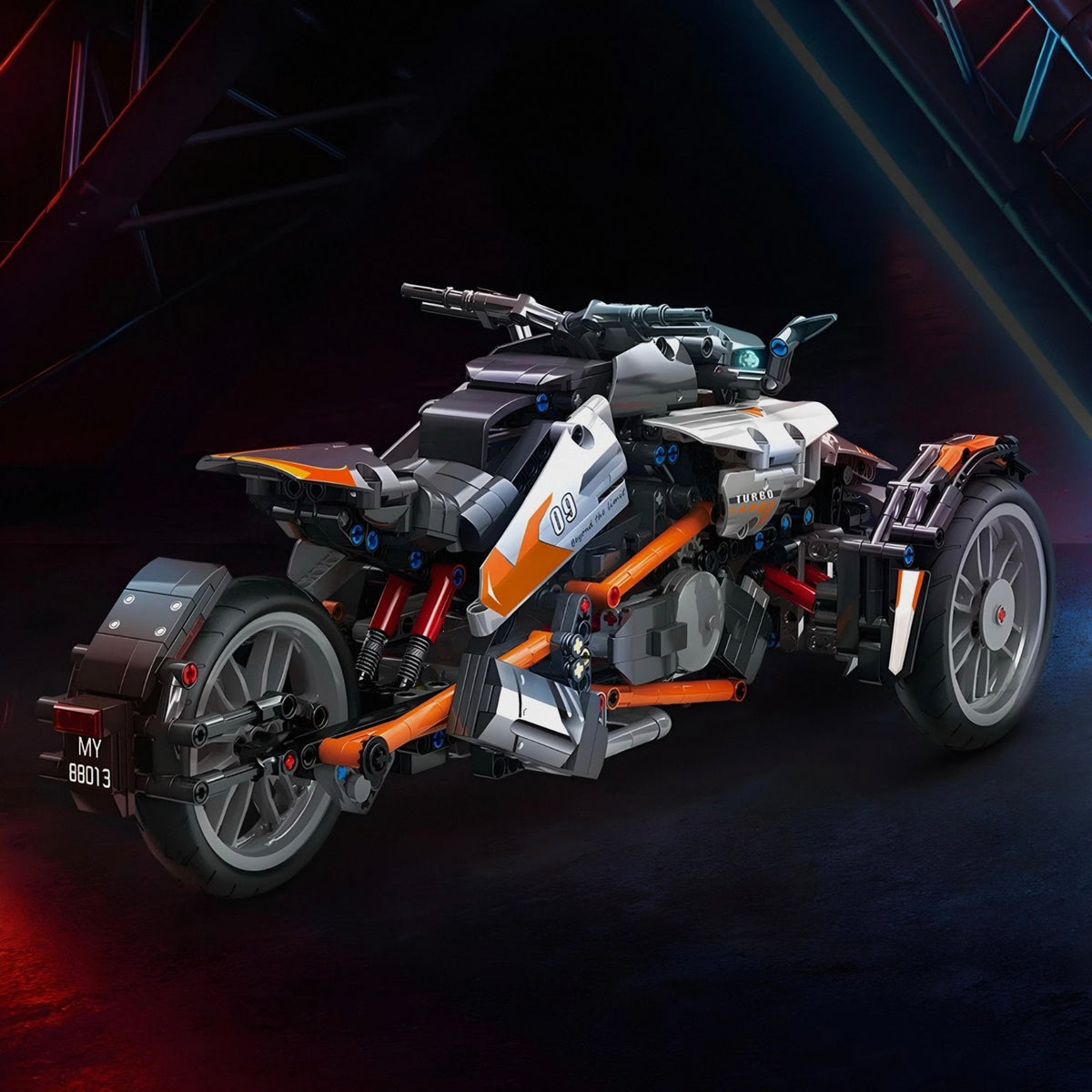Moyu MY88013 - Static Version - 2021 Sport Touring Trike - vue 4 | Power Blockz