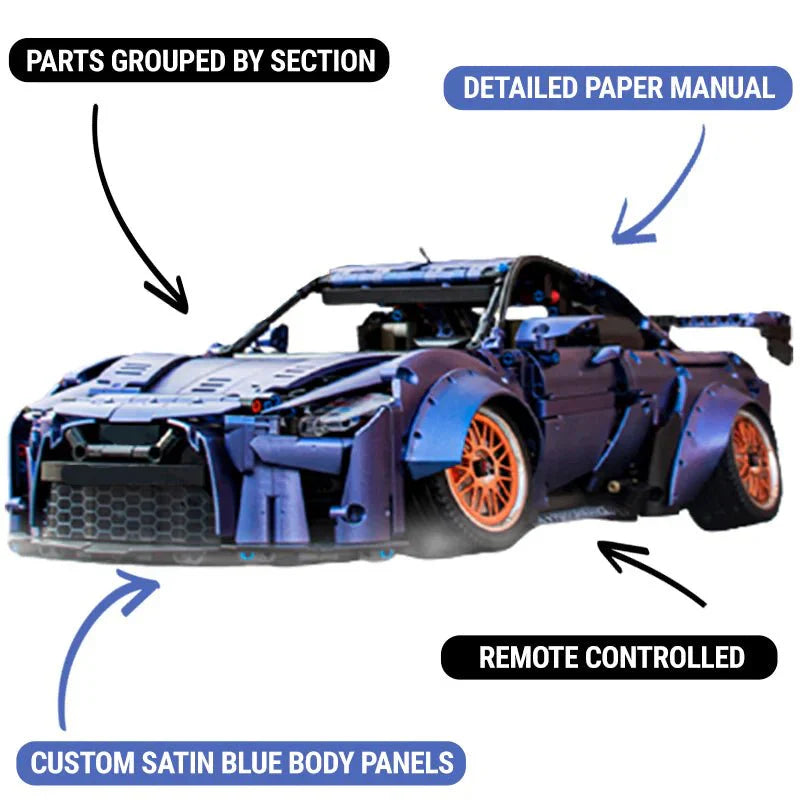 KBOX 10221 - Static Version - Stanced R35 GTR Godzilla Twin-Turbo - vue 18 | Power Blockz