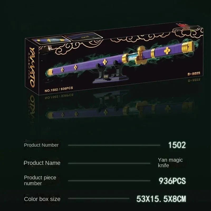 DK 1502 - Movie YANMODAO Knife Sword - vue 6 | Power Blockz