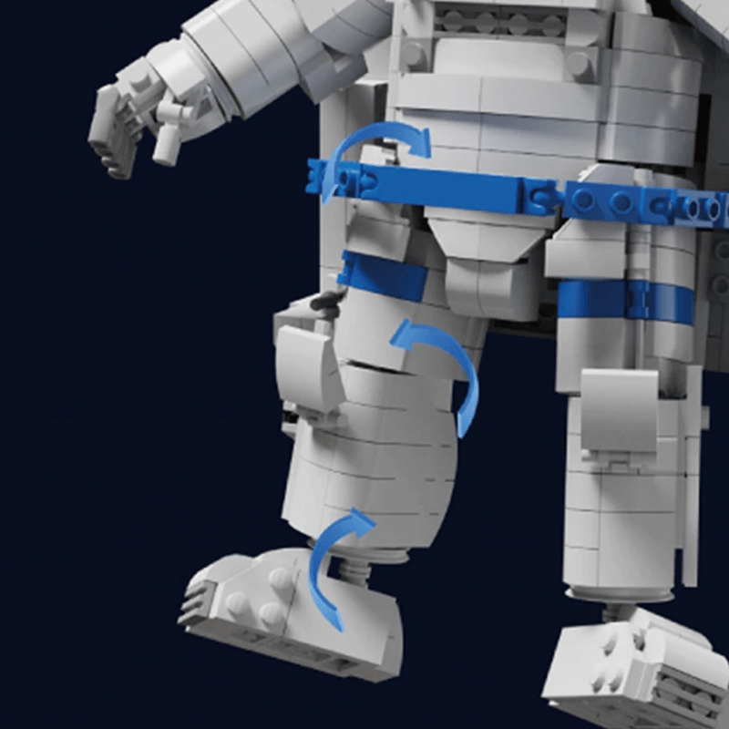 QIZHILE 90022 - Astronaut - vue 4 | Power Blockz