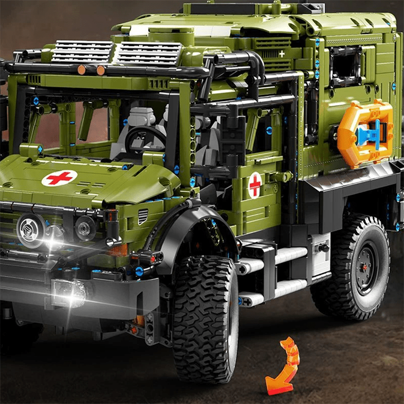 TGL T4023 - Armoured Military Ambulance - vue 13 | Power Blockz