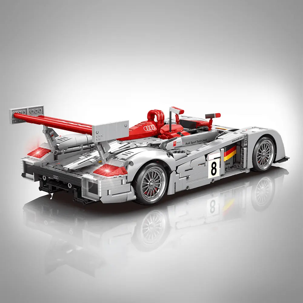 Happy Build YC-23044 - Static Version - Audi R8 LMP 2000 - vue 2 | Power Blockz