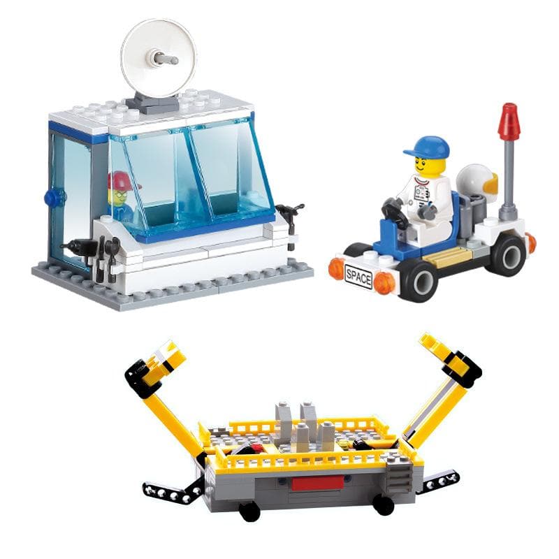 Kazi Ky 83001 - CZ-2F Space Rocket Launch Station - vue 3 | Power Blockz