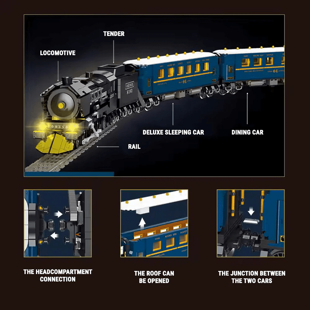 Jiestar JJ9155 - Orient Express Original - vue 3 | Power Blockz