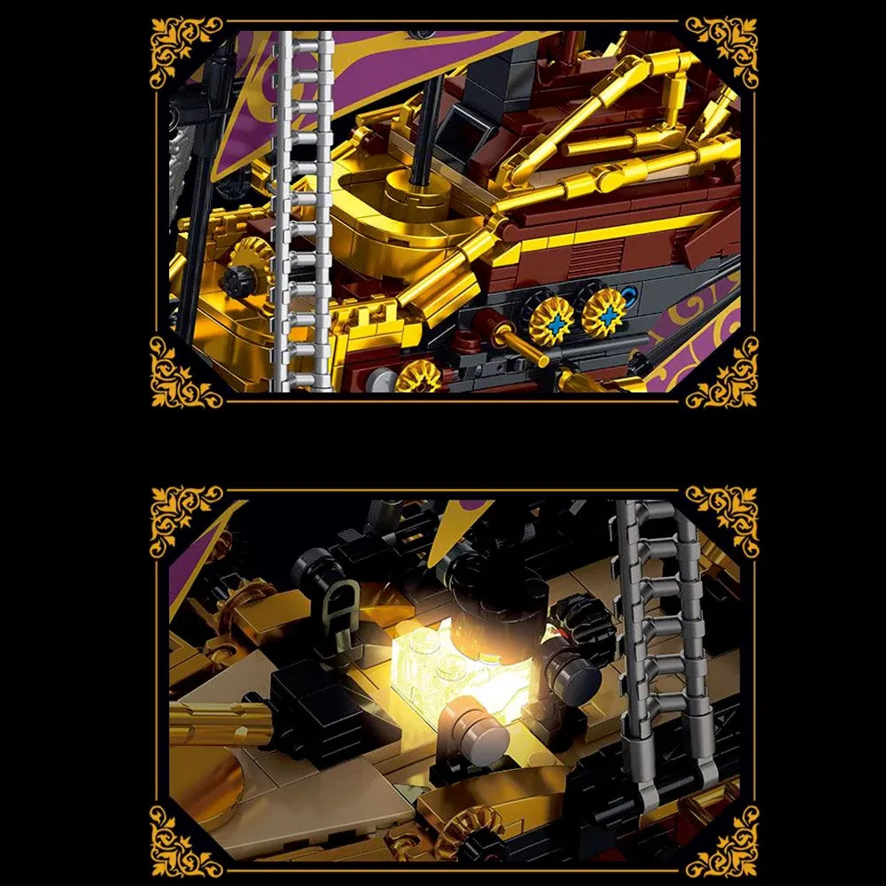 Steampunk Pirate Ship - vue 5