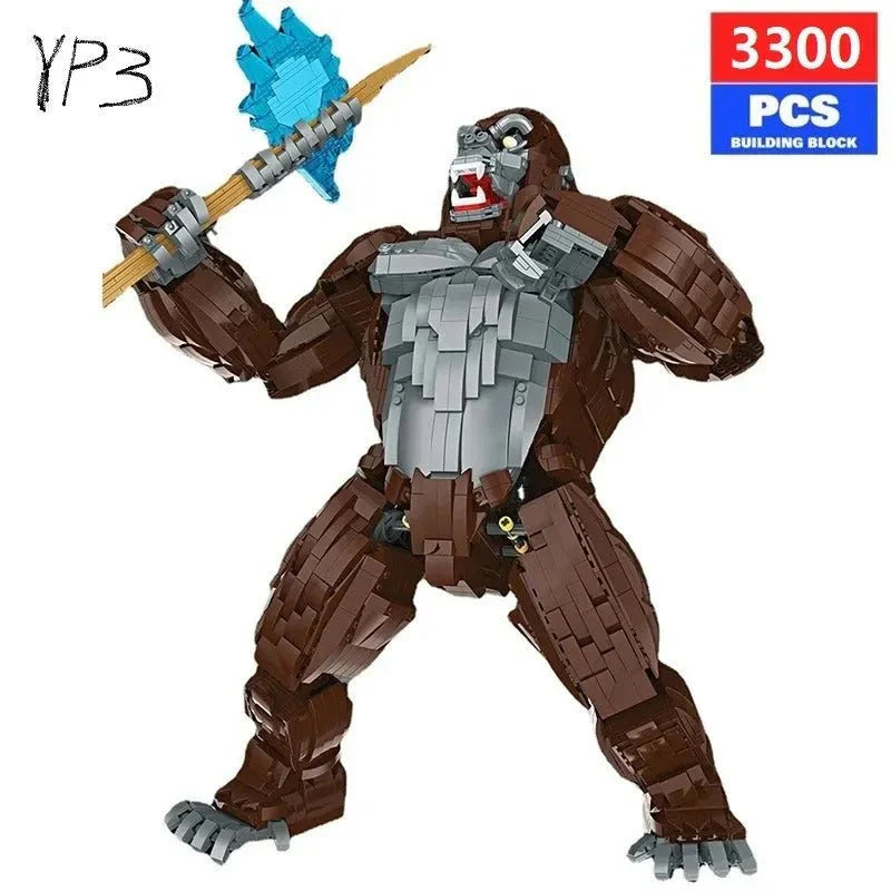 Movie Expert King Kong Bricks Toy | 1803pcs - Movie Expert King Kong Bricks Toy - vue 6 | Power Blockz