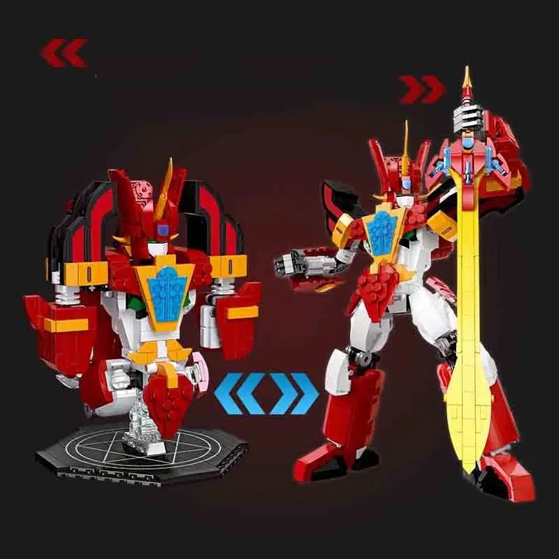 Super Hero Mecha Earth Warrior Bricks Toy - Super Hero Mecha Earth Warrior Bricks Toy - vue 2 | Power Blockz