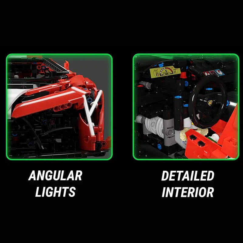 KBOX 10222 - V12 Veneno Tricolore Blade Hypercar - vue 3 | Power Blockz