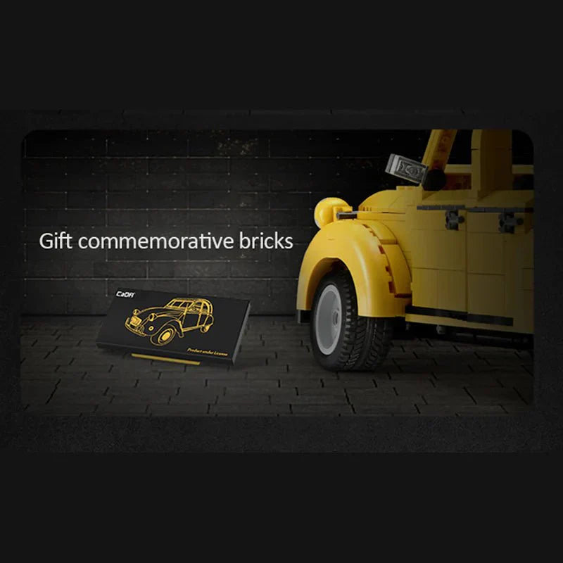 CaDA C61026W - Static - Vintage Citroen 2CV - vue 14 | Power Blockz