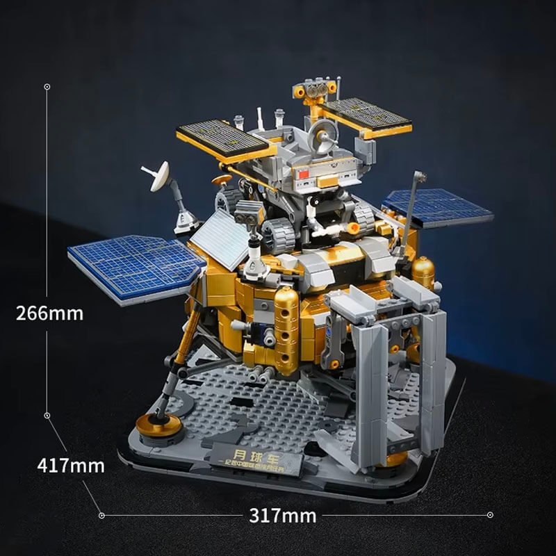 Keeppley K10223 - Lunar Rover - vue 11 | Power Blockz