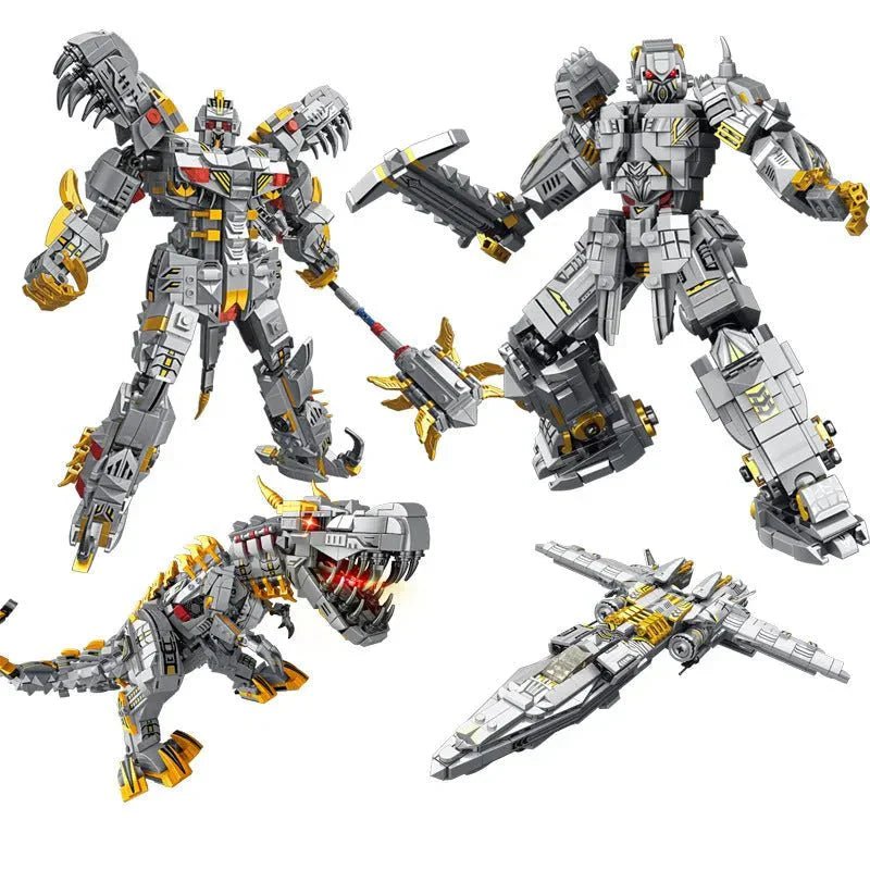 Mecha Of Steel Mech Megatron Transformer Robot Bricks Toy | 1106pcs - Mecha Of Steel Mech Megatron Transformer Robot Bricks Toy - vue 5 | Power Blockz