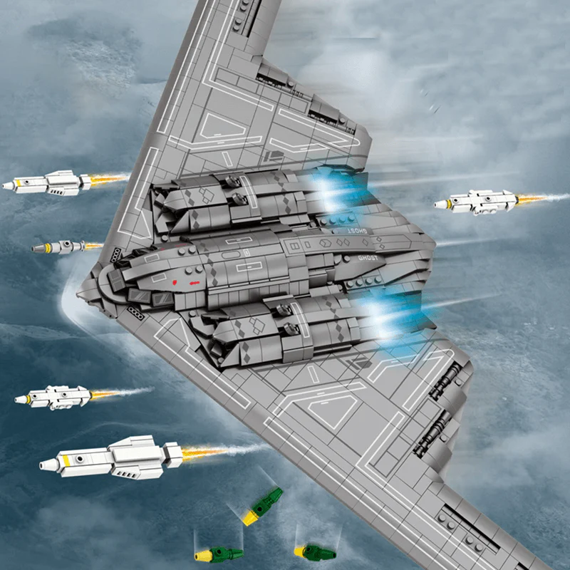 Reobrix 33038 - Northrop B-2 Spirit - vue 4 | Power Blockz