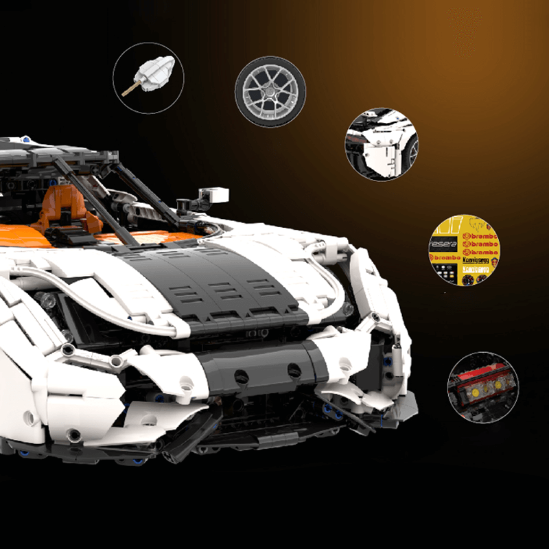 Ragare T010 WHITE - Swedish Hypercar Regera - Ultimate Edition - vue 3 | Power Blockz
