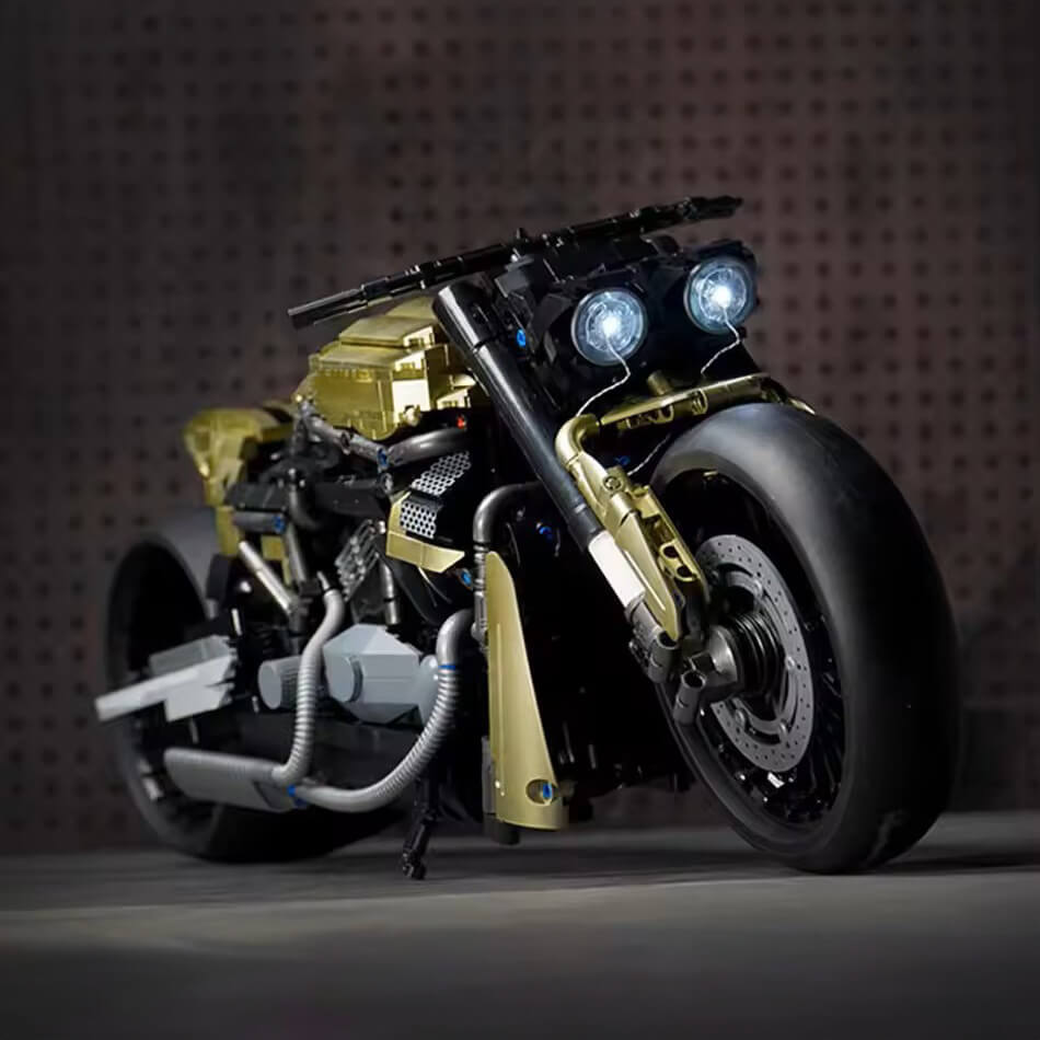 Panlos 672110 - Legendary American Chopper Bike - vue 5 | Power Blockz