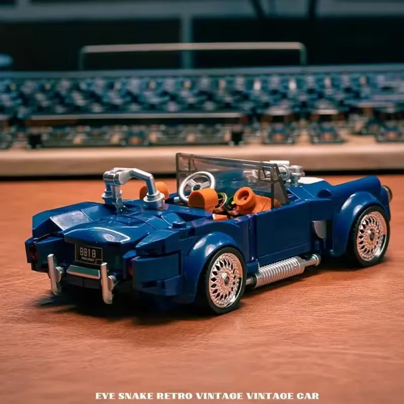 Power Build PB8818 - Shelby Cobra 427 - vue 4 | Power Blockz